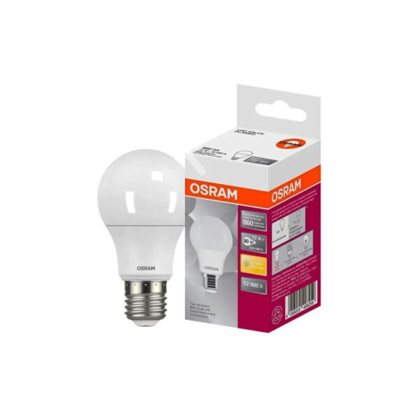 Lampara Osram Led 12 Watts Luz Calida X 1 Unid