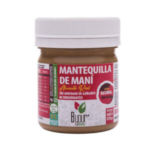 Mantequilla De Mani Byour Natural X 220 Gr