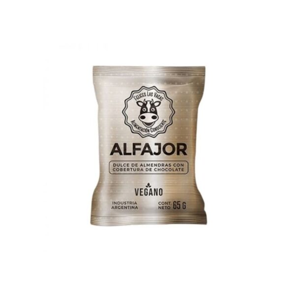 Alfajor Felices Las Vacas Negro X 60 Gr