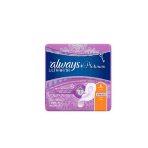 Toalla Always Plat.Ultrafina C/Alas X 8 Unid