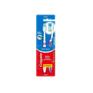 Cepillo Dental Colgate Ex/Clean Duro X 2 Unid
