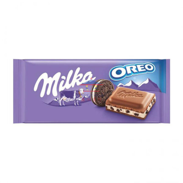 Chocolate Milka Oreo Con Leche X 100 Gr