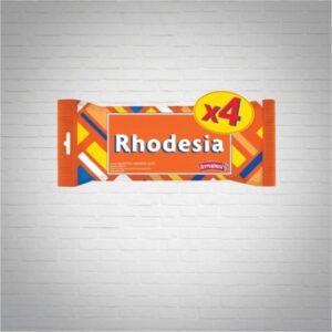Oblea Rhodesia Bañada Chocolate X 4 X 88 Gr