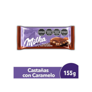 Chocolate Milka Castañas C/Caramelo X 155 Gr