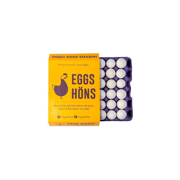 Huevos Eggs Hons Gallinas Libres Jaula X 30 Unid