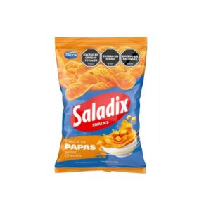 SNACKS DE PAPAS SALADIX CHEDDAR