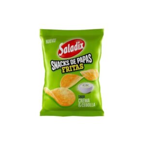 Papas Fritas Saladix Sabor Crema/Cebolla X 95 Gr