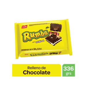 Galletitas Rumba Chocolate Rellenas X 324 Gr