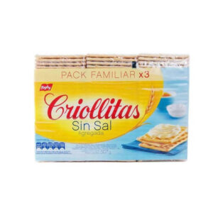 Galletitas Criollitas Sin Sal Agreg X 507 Gr