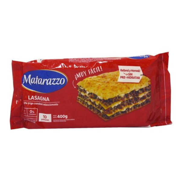 Lasagna Matarazzo X 400 Gr