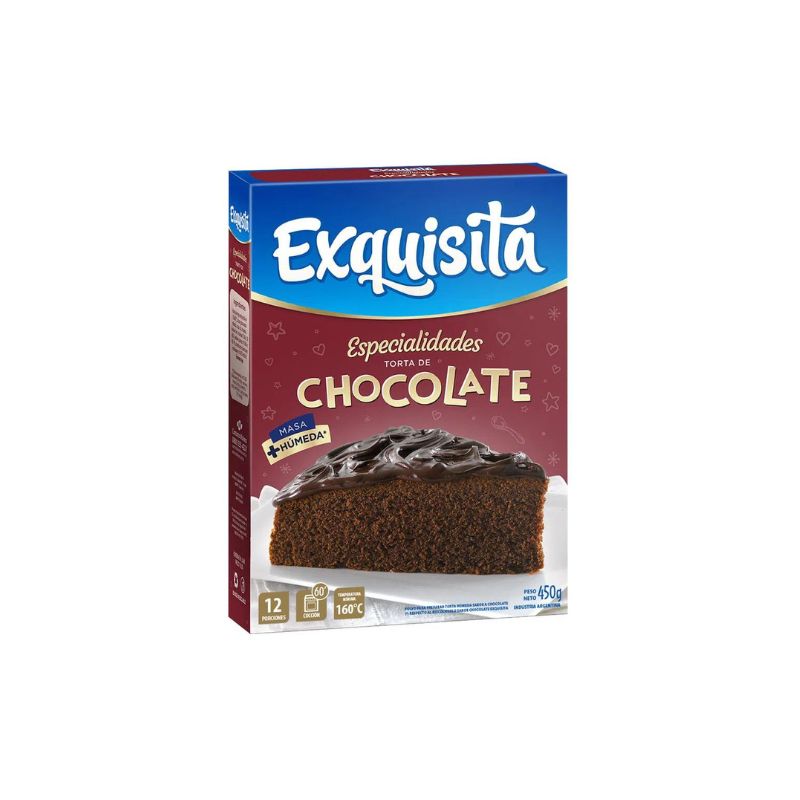 Torta Exquisita Espec.Chocolate X 450 Gr