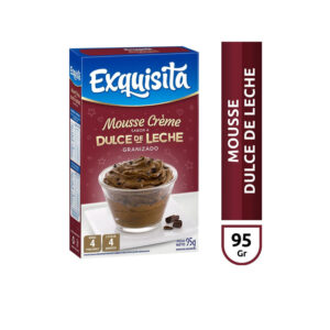 Mousse Exquisita Dulce De Leche Granizad X 95 Gr