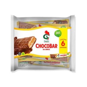 Oblea Gallo Yogu Bar De Arroz Choc.Bco X 6 Unid