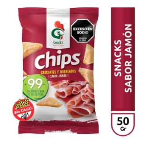 Snacks Chips Gallo Sabor Jamon X 50 Gr