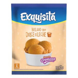 Helado Exquisita Sabor Dulce De Leche X 52 Gr