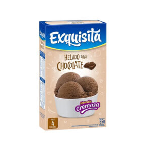 Helado Exquisita Sabor Chocolate X 55 Gr