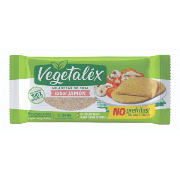 Milanesa Soja Vegetalex S/Jamon X 340 Gr