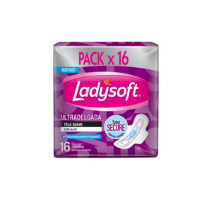 Toalla Ladysoft Ultradel.Suave C/Alas X 16 Unid