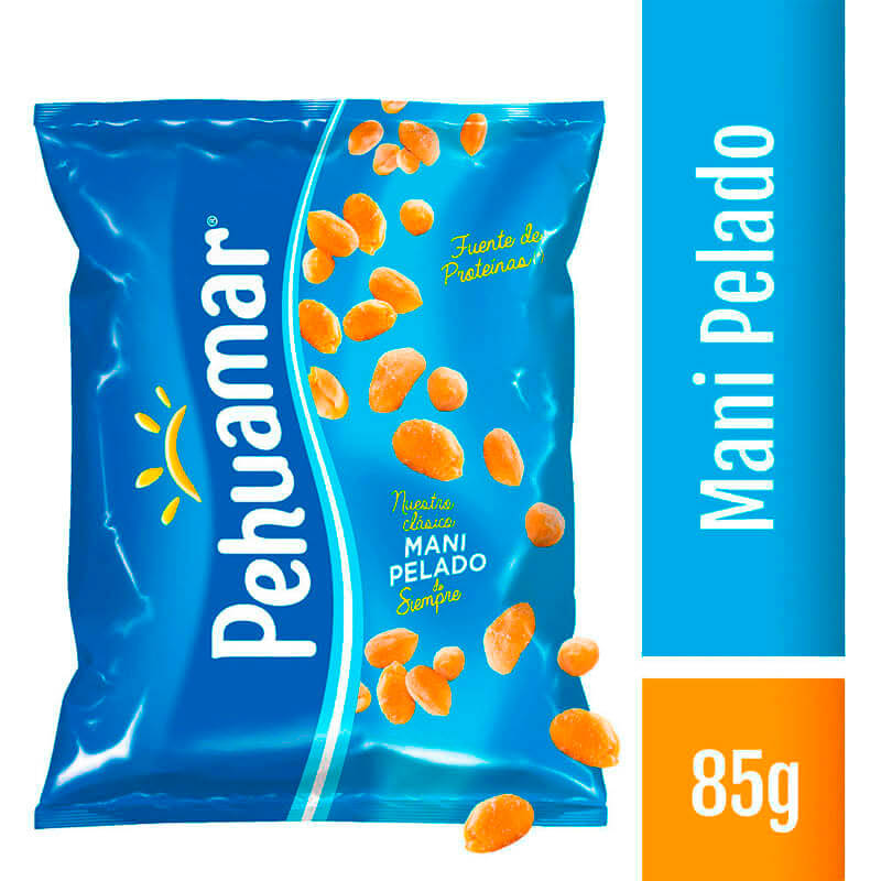 Mani Pehuamar Pelado Clasico X 85 Gr