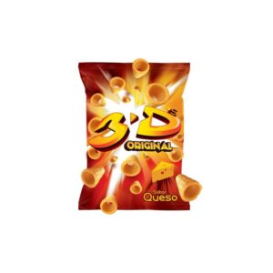 Bocaditos 3 D´S Megatube Sabor Queso X 92 Gr