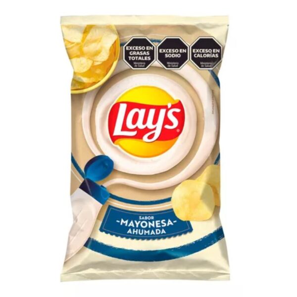 Papas Fritas Lay'S Sabor May.Ahumada X 34 Gr