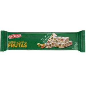 Turron Georgalos Mani Con Frutas X 120 Gr