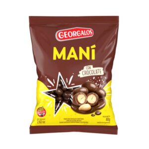 Mani Con Chocolate Georgalos X 80 Gr