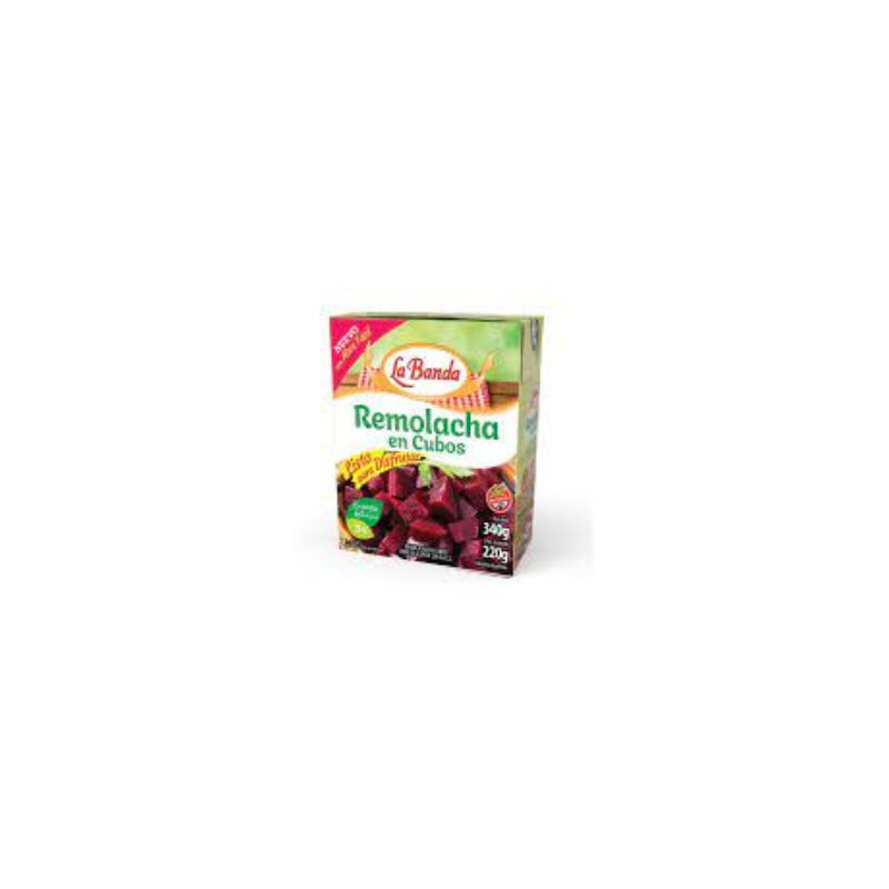 Remolacha La Banda En Cubos X 340 Gr
