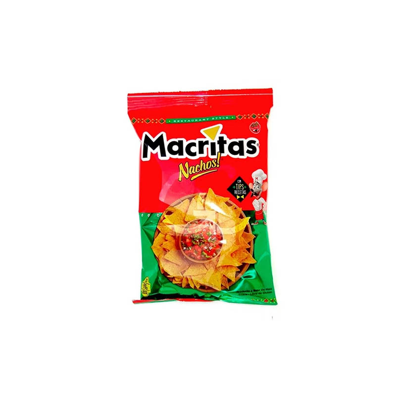 Nachos Macritas Redondos X 130 Gr