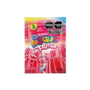 Gelatina Mogul Sabor Frutilla X 25 Gr