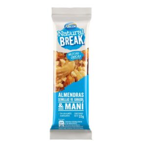 Barra De Almendras Natural Break X 33 Gr