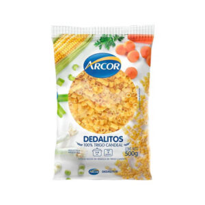 Fideos Arcor Dedalitos X 500 Gr