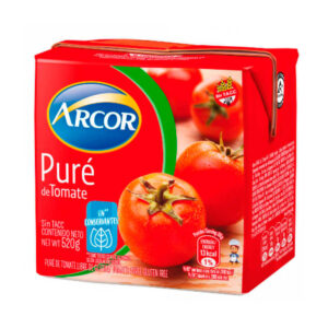 pure de tomates arcor x 530 gr