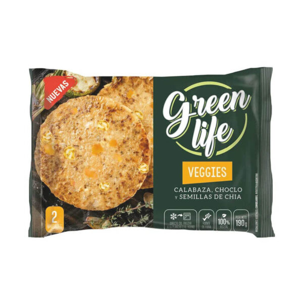 Medallon Green Life Calabaza/Choclo X 190 Gr