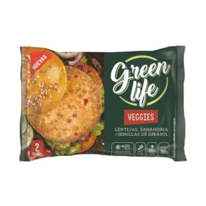 Medallon Green Life Lenteja Zanahoria X 190 Gr