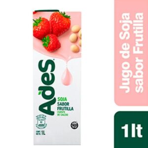 Leche De Almendras Ades Frutilla X 1 Lt