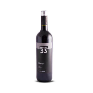 Vino Latitud 33 Grados Merlot X 750 Cm3