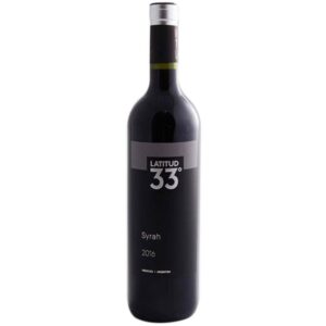 Vino Latitud 33 Grados Syrah X 750 Cm3