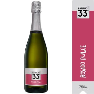 Espumante Latitud 33 Rosado Dulce X 750 Cm3