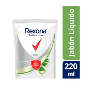 Jabon Liquido Rexona Antibacterial Aloe X 220 Cm3