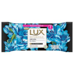 Jabon Tocador Lux Lirio Azul X 3 Unid