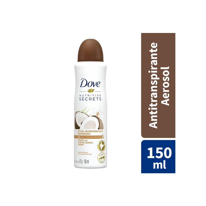 Antitransp.Dove Nut.Secrets Coco /Jazmin X 150 Cm3
