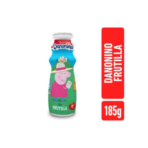 Yogur Endulzado Danonino Beb.Frutilla X 185 Gr