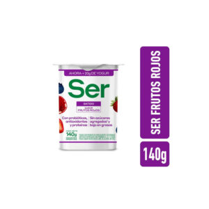 Yogur Ser Batido Desc.F/Rojos C/Probioti X 140 Gr