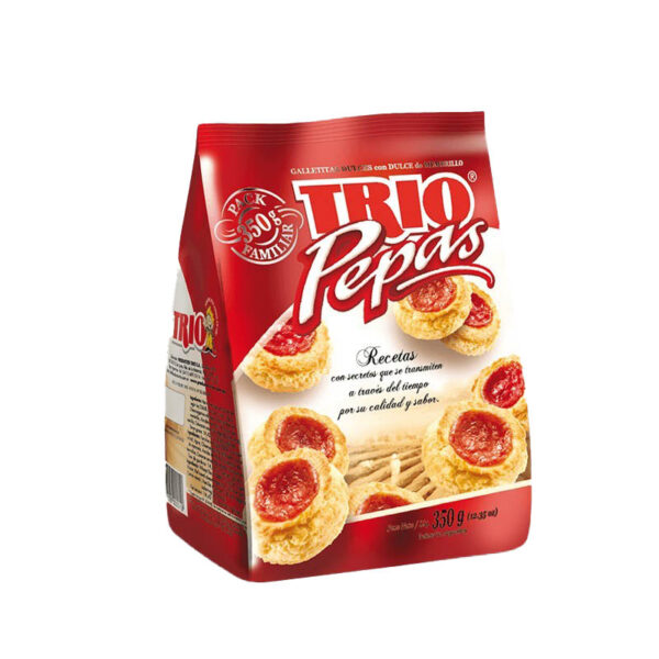 Galletitas Trio Pepas De Membrillo X 500 Gr