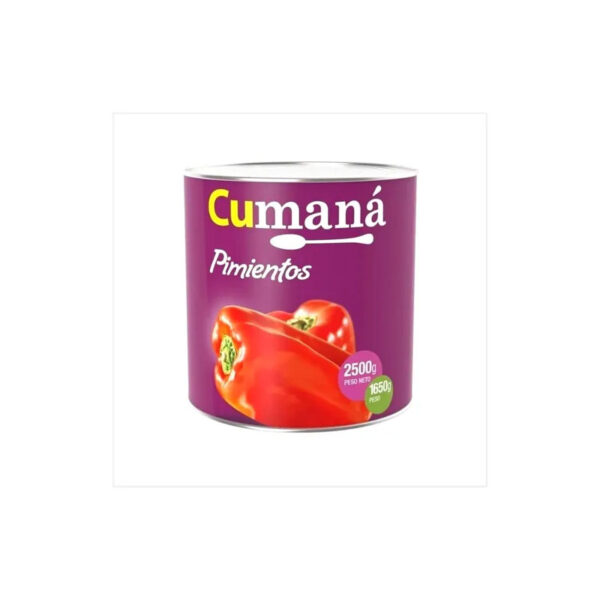 Pimientos Morrones Cumana Enteros X 210 Gr