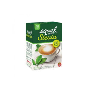 Edulcorante Equalsweet Stevia Sobres X 50 Unid