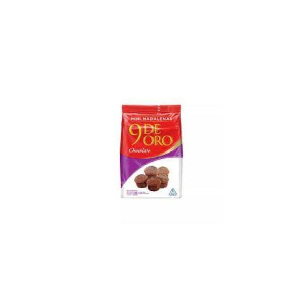 Magdalenas Mini 9 De Oro Chocolate X 140 Gr