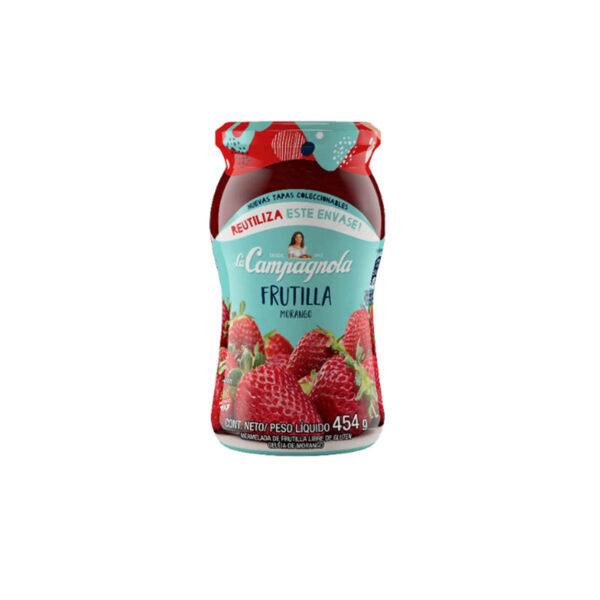 Mermelada Campagnola Frutilla+Frutas X 454 Gr