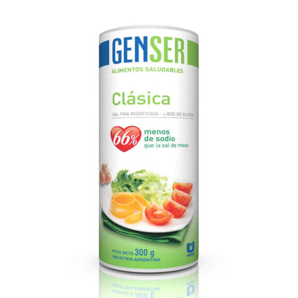 Sal Genser Clasica 66% Menos Sodio X 300 Gr